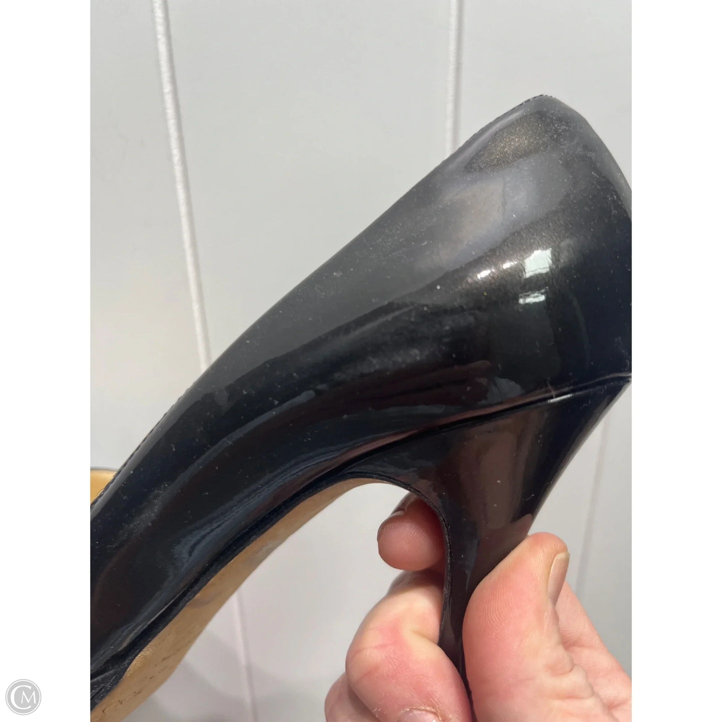 Shoes Luxury Designer By Jimmy Choo In Grey, Size: 9.5