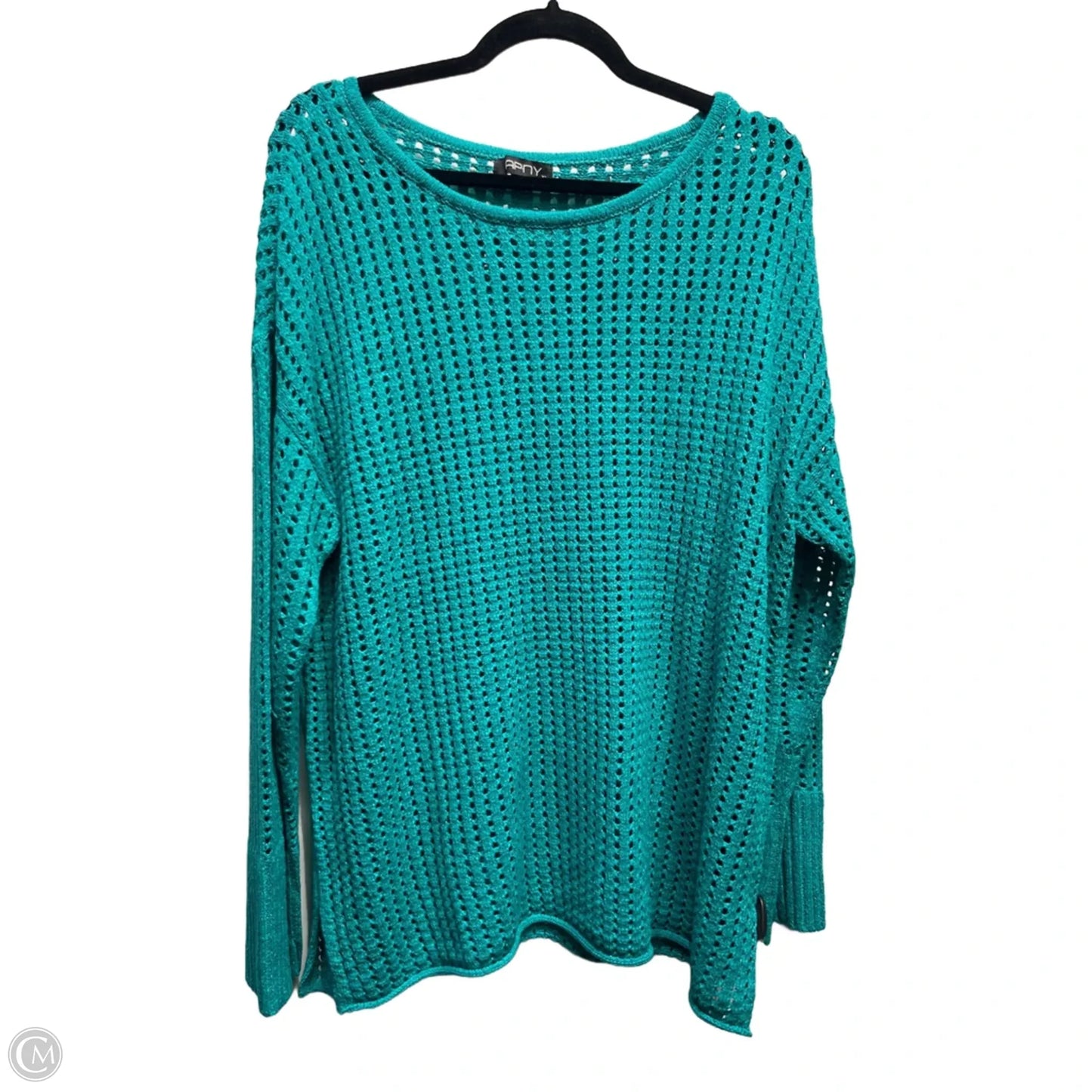 Sweater By APNY In Teal, Size: Xl