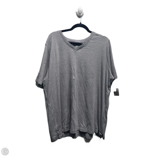 Top Short Sleeve Basic By Cj Banks In Grey, Size: 2x