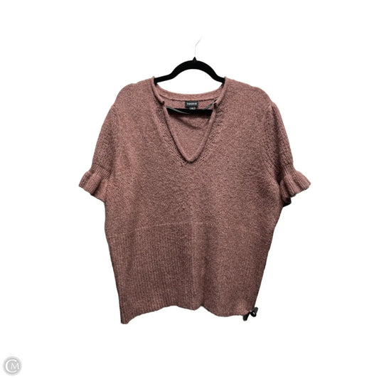 Sweater Short Sleeve By Torrid In Purple, Size: 20