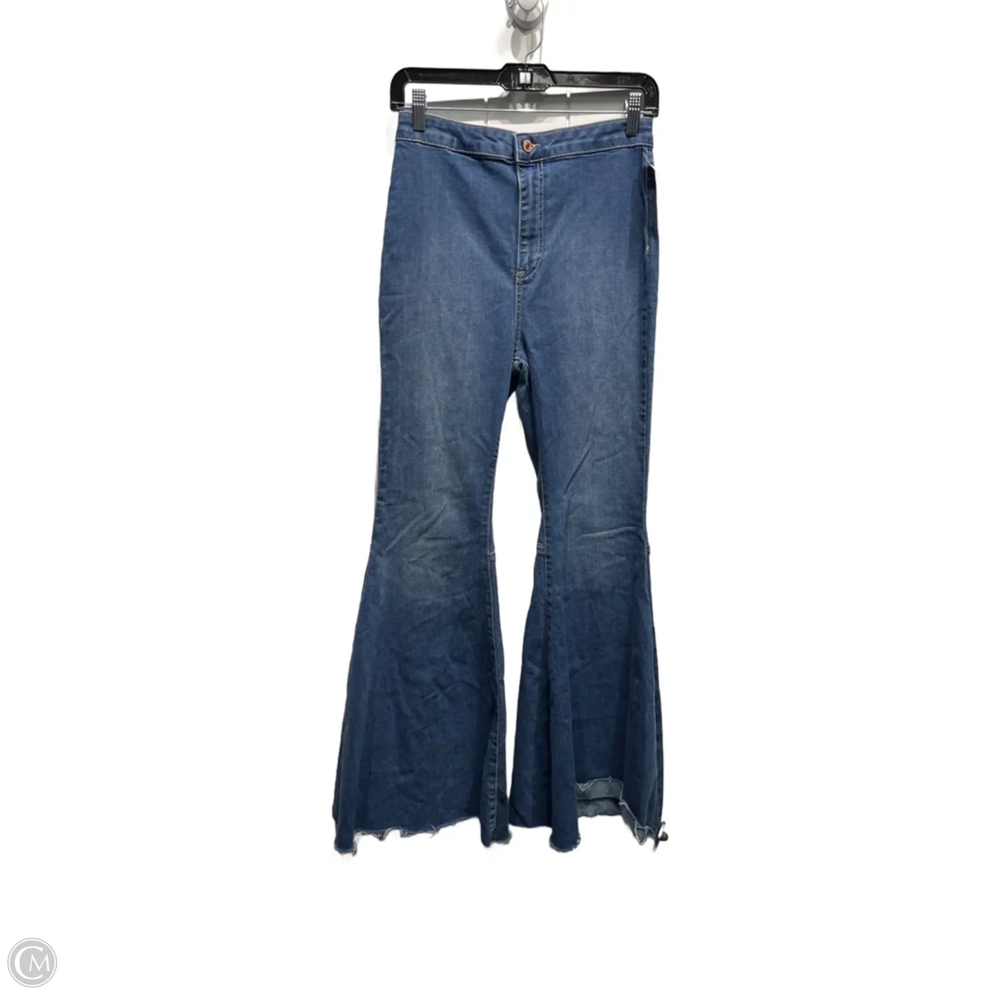 Jeans Boot Cut By Free People In Blue Denim, Size: 6