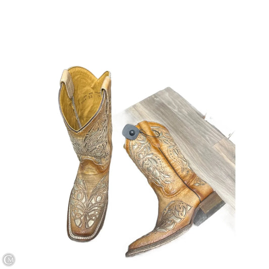 Boots Western By Corral In Tan, Size: 7.5