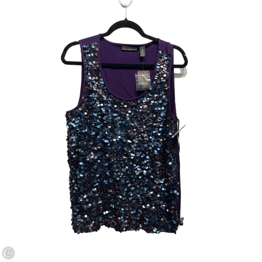 Top Sleeveless By Chicos In Blue & Purple, Size: Xl