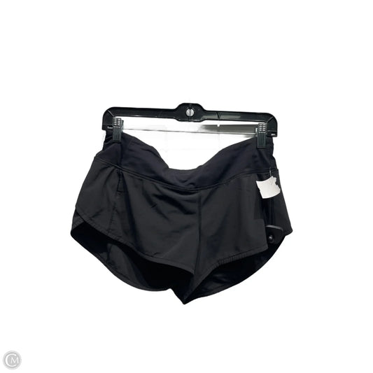 Athletic Shorts By Lululemon In Black, Size: 6