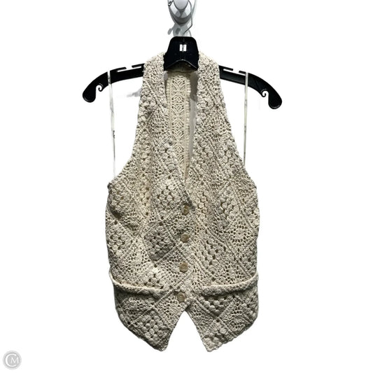 Top Sleeveless By Miss Me In Cream, Size: M