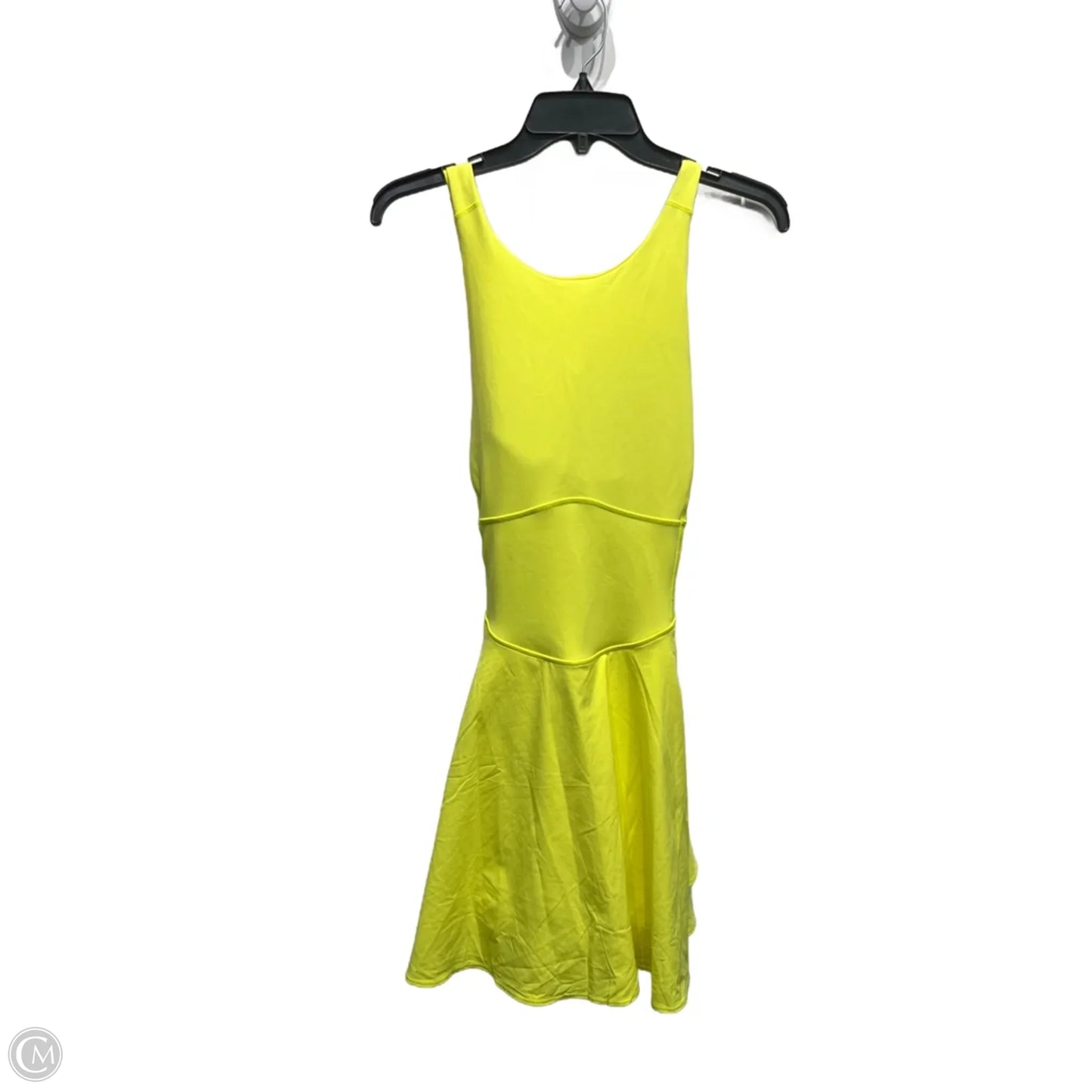 Athletic Dress By Lululemon In Yellow, Size: M