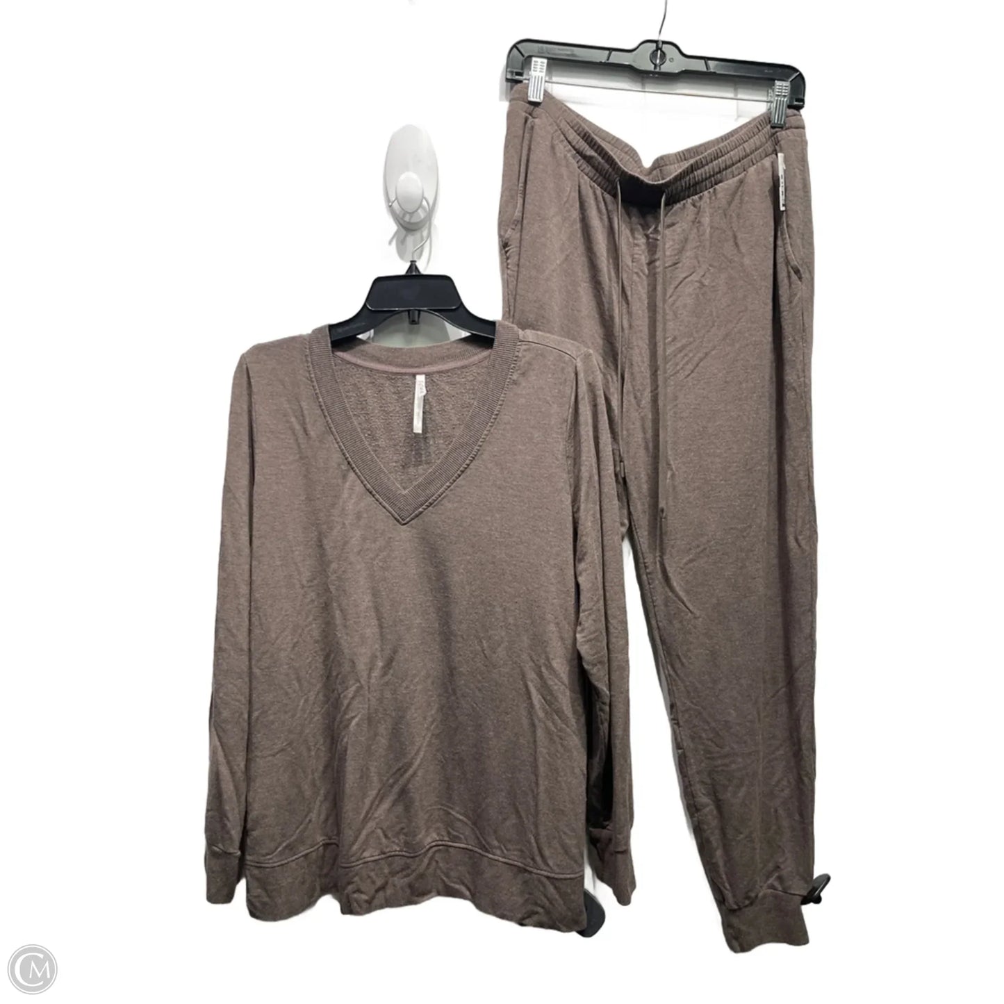 Pants Set 2pc By Soma In Taupe, Size: L