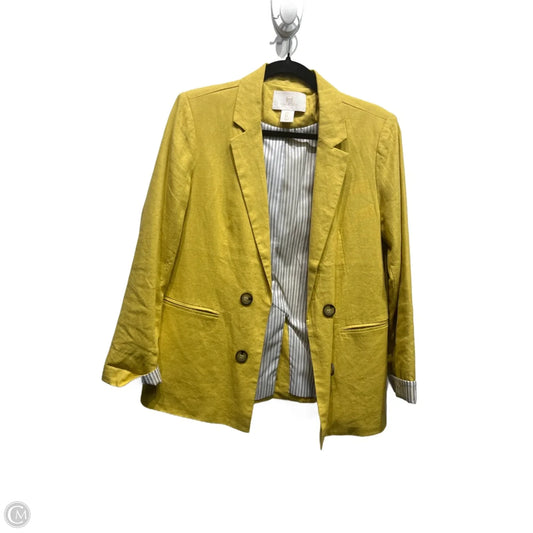 Blazer By H For Halston In Yellow, Size: M