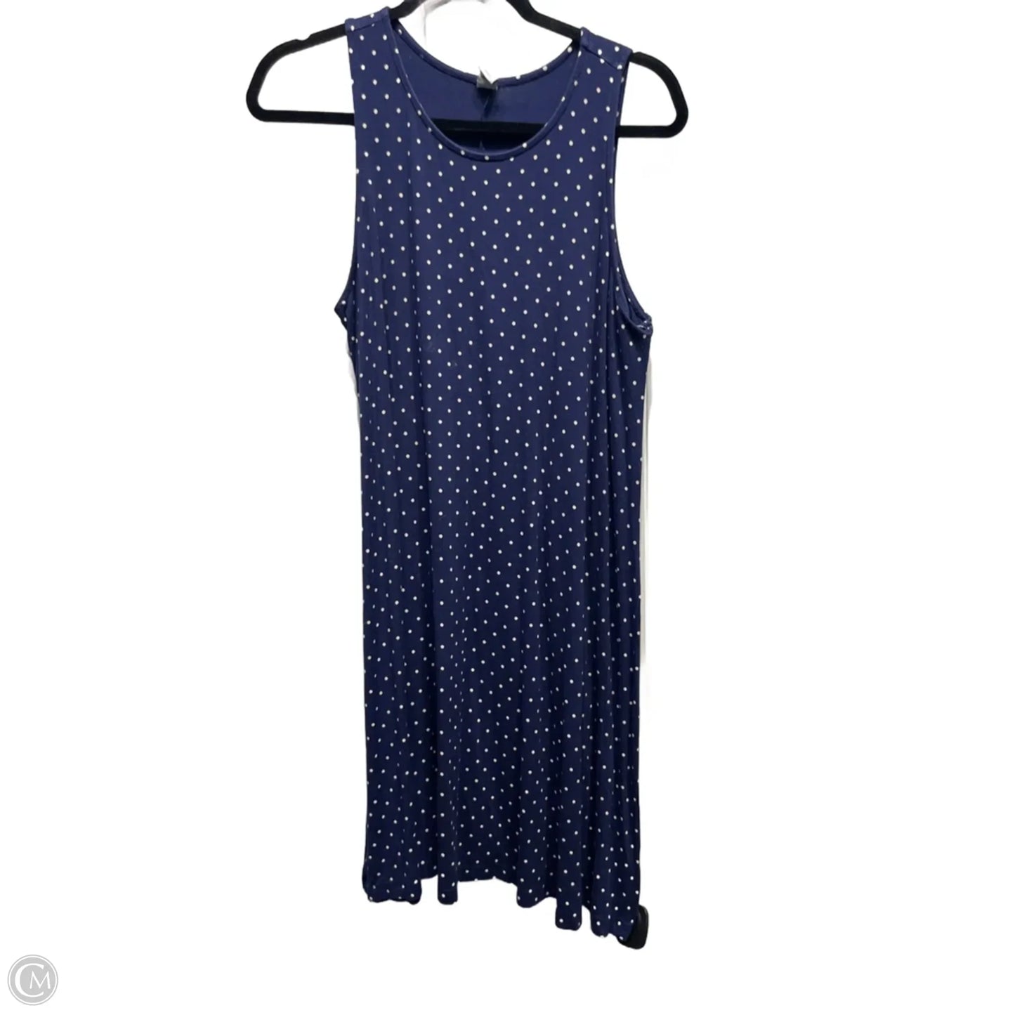 Dress Casual Short By Old Navy In Blue & White, Size: L