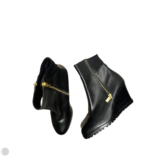 Boots Ankle Heels By Michael By Michael Kors In Black, Size: 8