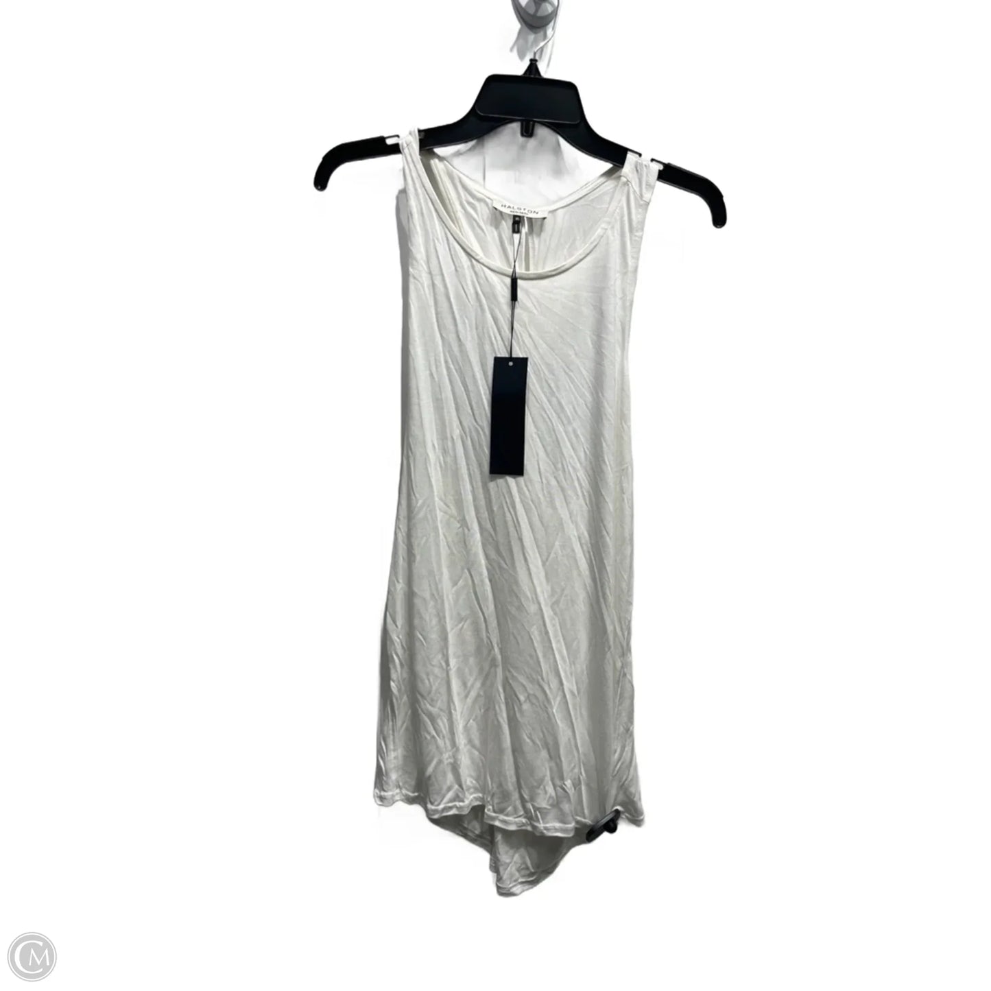 Top Sleeveless By Halston Heritage In White, Size: Xl