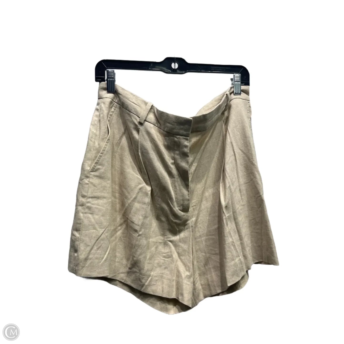 Shorts By Zara In Tan, Size: Xl