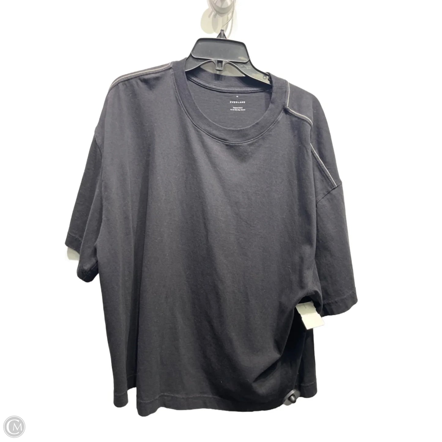 Top Short Sleeve Basic By Everlane In Black, Size: Xl