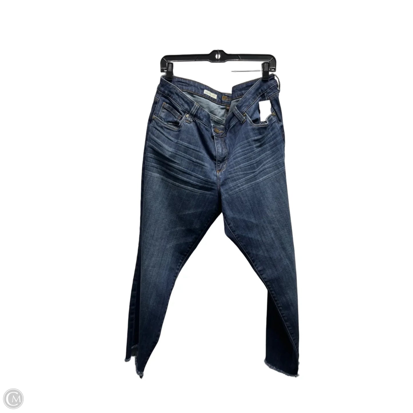 Jeans Skinny By Kut In Blue Denim, Size: 14