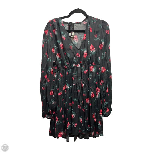 Dress Casual Short By A New Day In Black & Red, Size: M