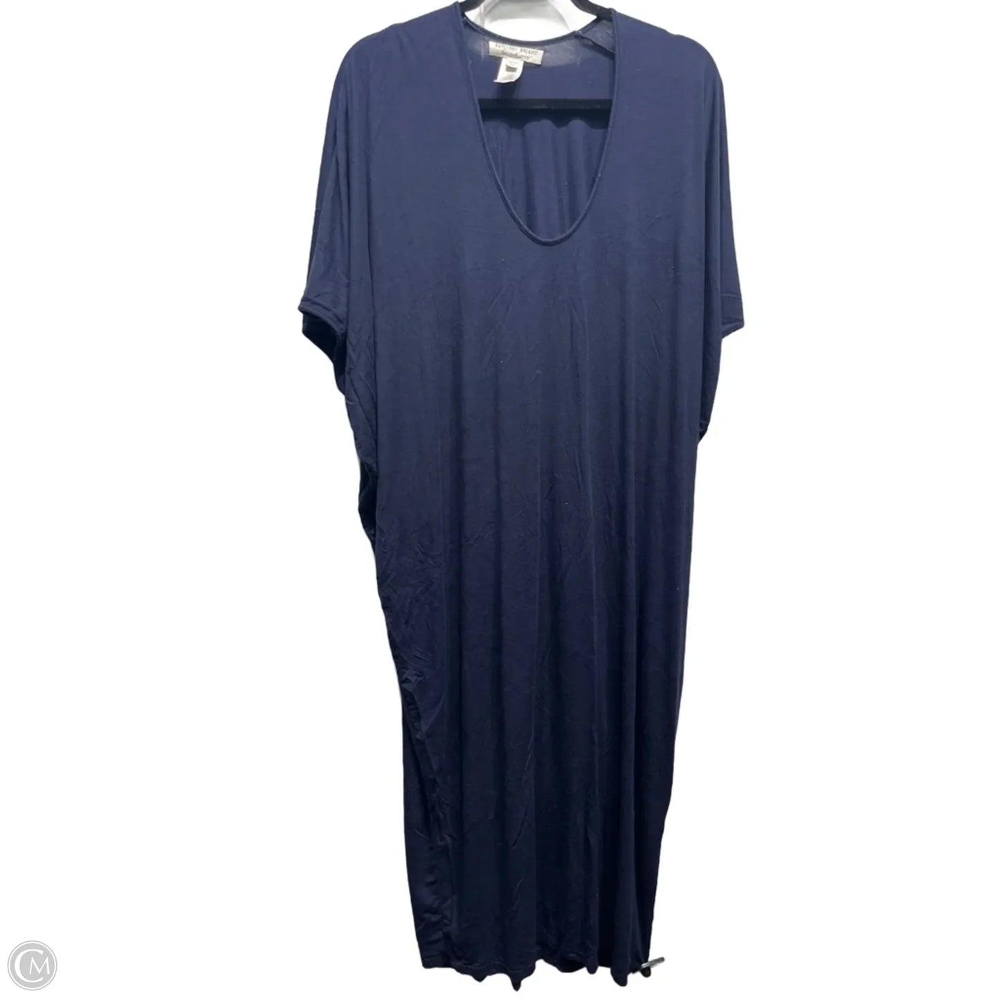 Dress Casual Maxi By Barefoot Dreams In Navy, Size: Osfm