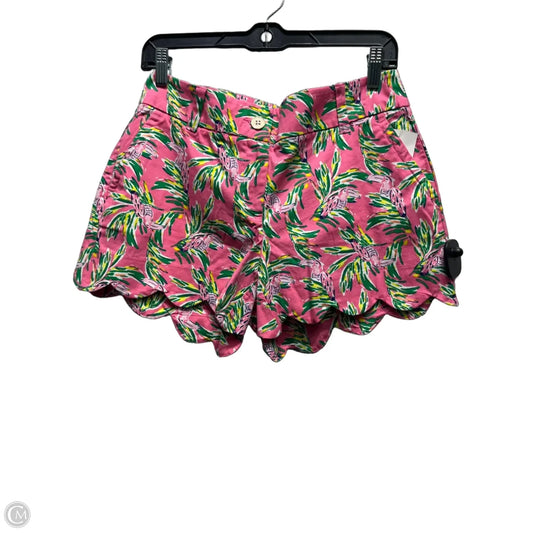 Shorts By Crown And Ivy In Green & Pink, Size: 4
