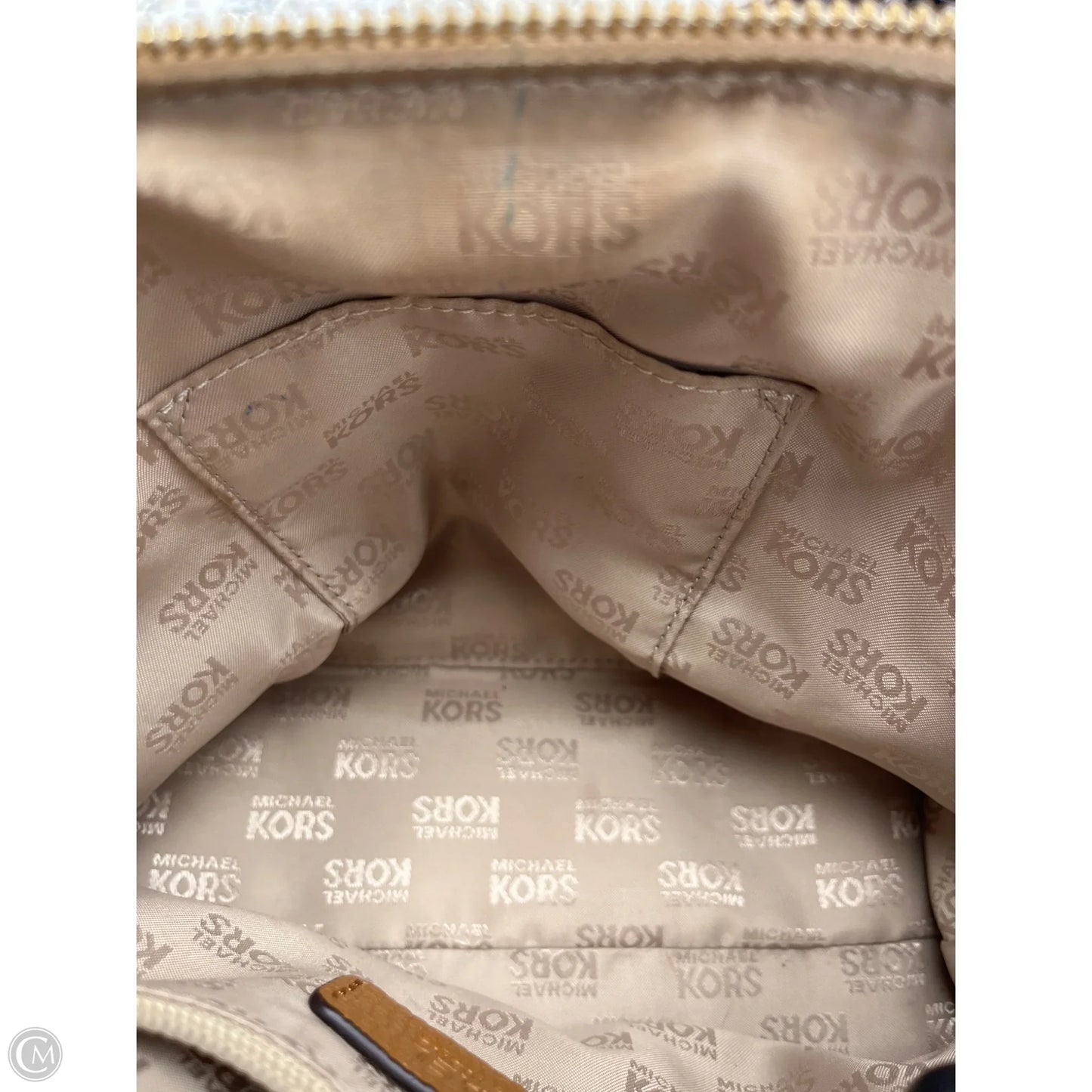 Crossbody Designer By Michael Kors, Size: Medium