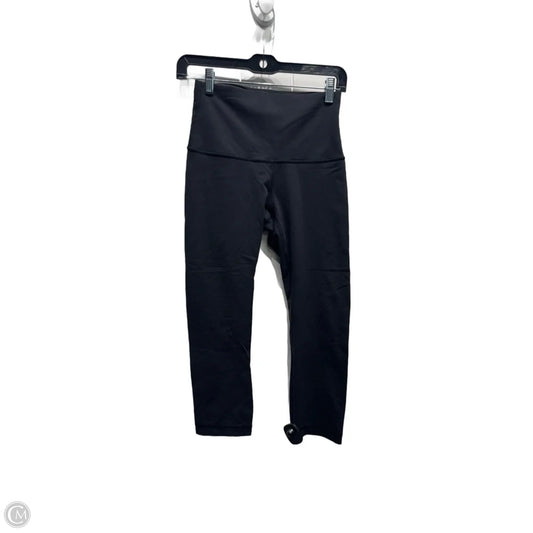 Athletic Capris By Lululemon In Black, Size: 6