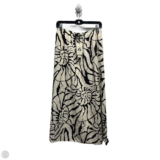 Skirt Maxi By Rachel Zoe In Black & Tan, Size: M