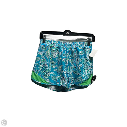 Shorts Designer By Lilly Pulitzer In Blue & Green, Size: Xxs
