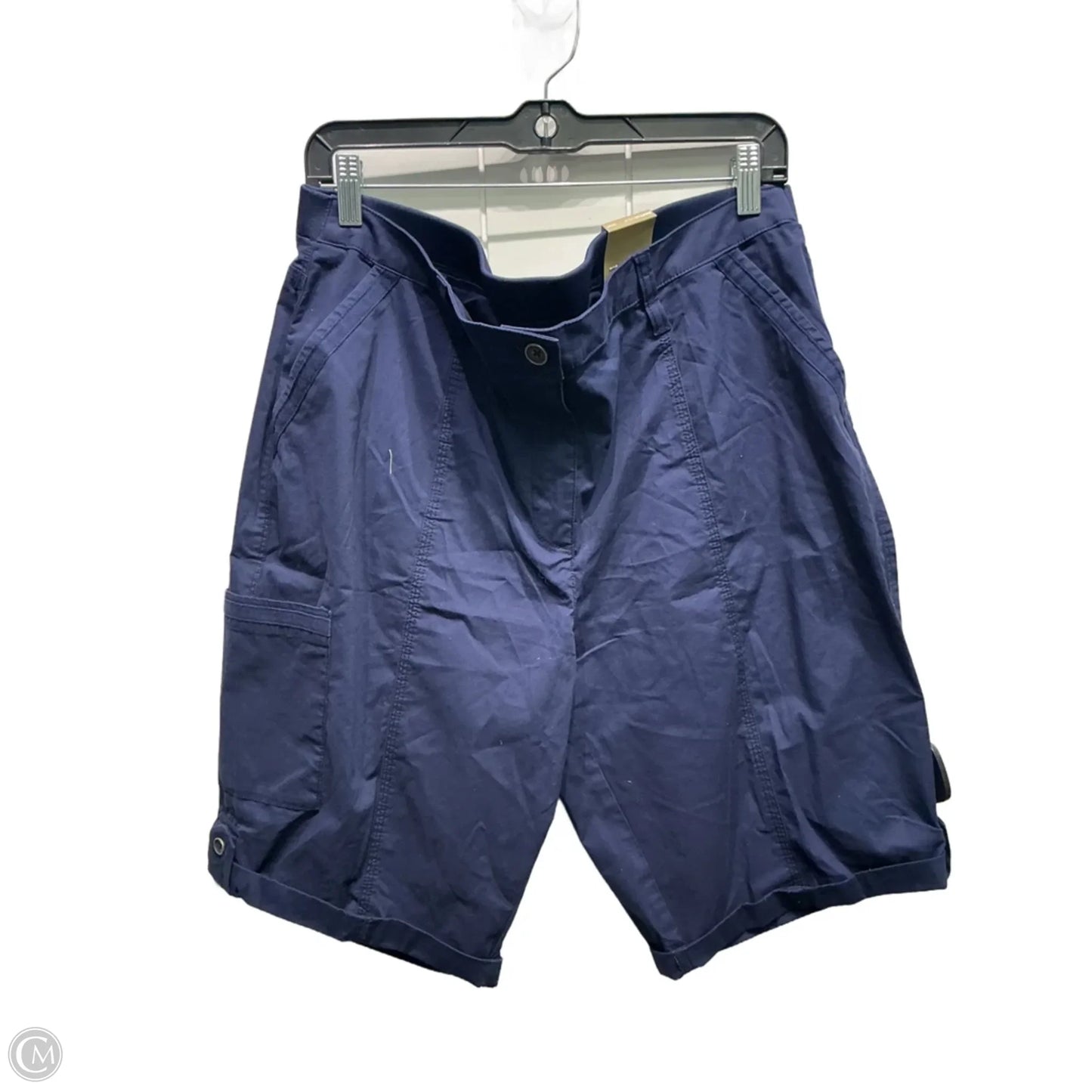 Shorts By Chicos In Navy, Size: L