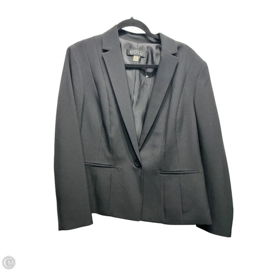 Blazer By Kasper In Black, Size: 16