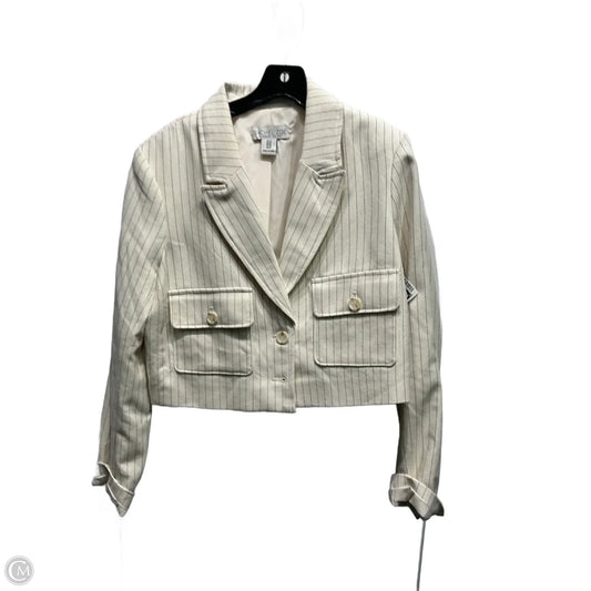 Blazer By Rachel Zoe In Cream, Size: 12