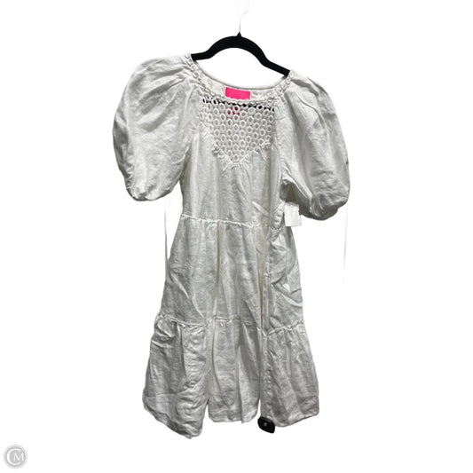Dress Designer By Lilly Pulitzer In White, Size: Xxs