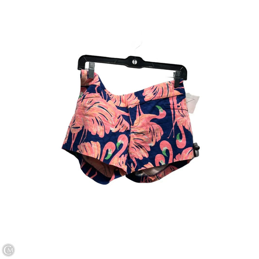 Shorts Designer By Lilly Pulitzer In Blue & Pink, Size: 0