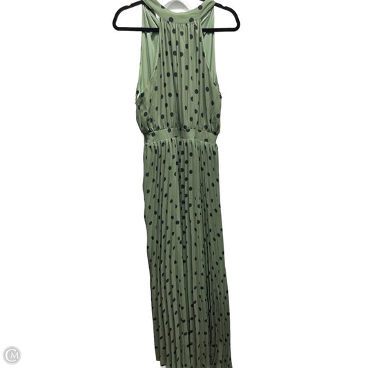 Dress Casual Maxi By Flying Tomato In Black & Green, Size: L