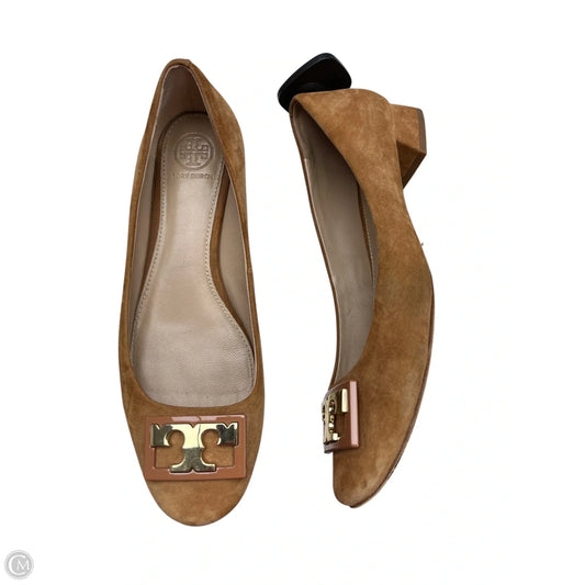 Shoes Designer By Tory Burch In Tan, Size: 7