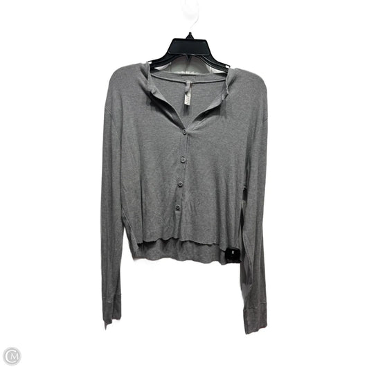 Top Long Sleeve By Skims In Grey, Size: 3x