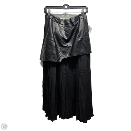 Skirt Maxi By Commense In Black, Size: L