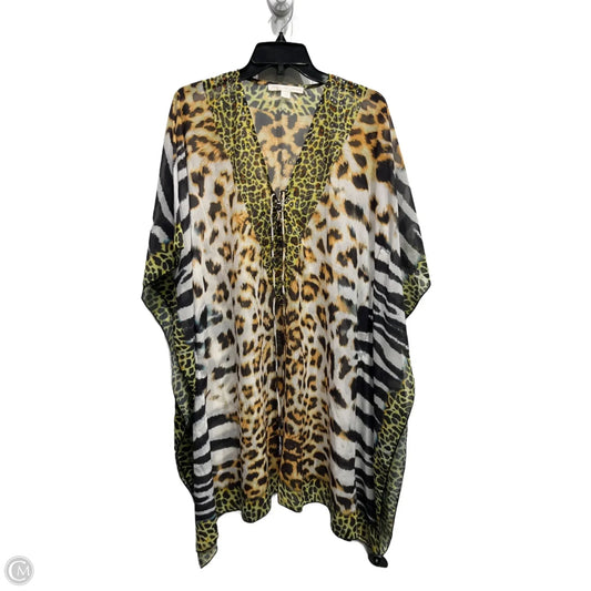 Swimwear Cover-up By Boston Proper In Animal Print, Size: S