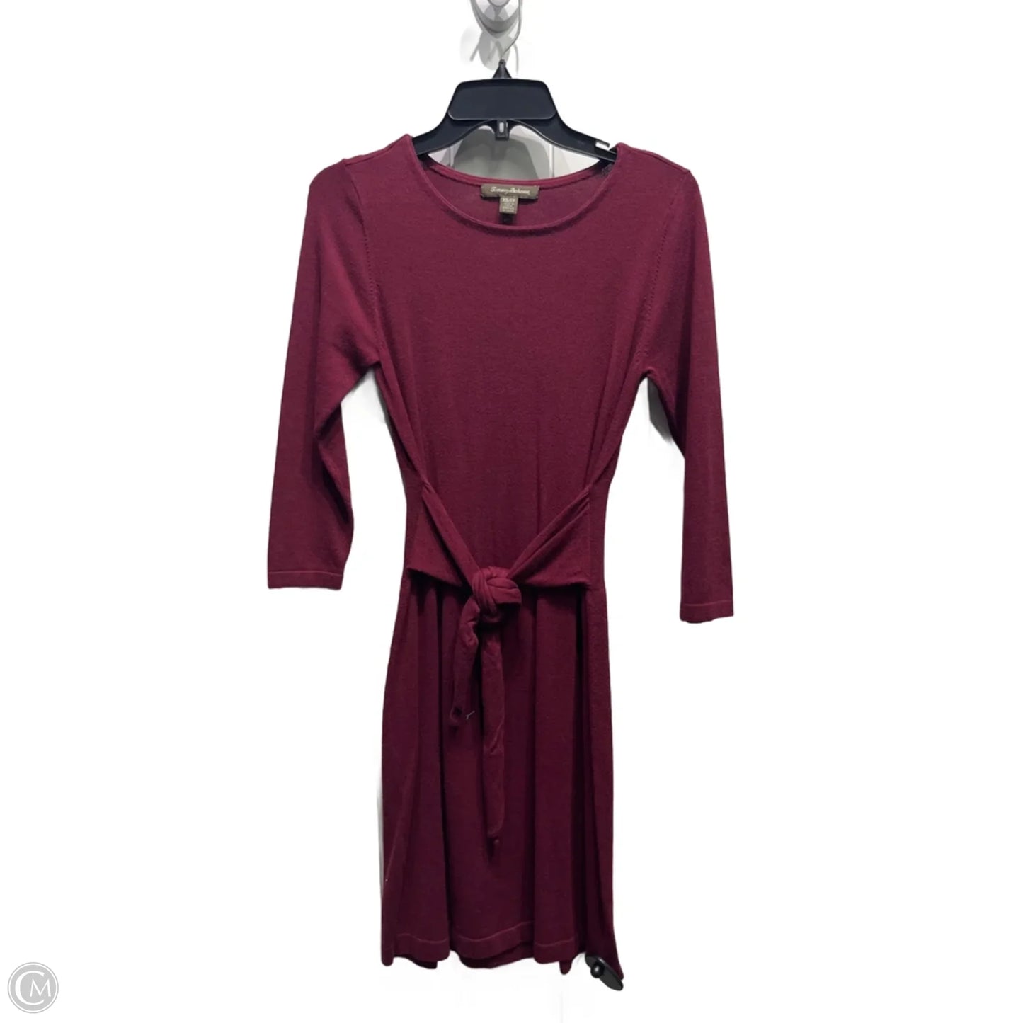Dress Sweater By Tommy Bahama In Maroon, Size: Xs