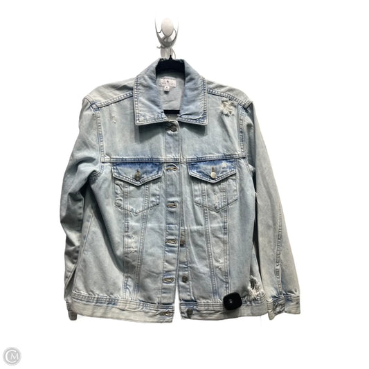 Jacket Denim By True Craft In Blue Denim, Size: M