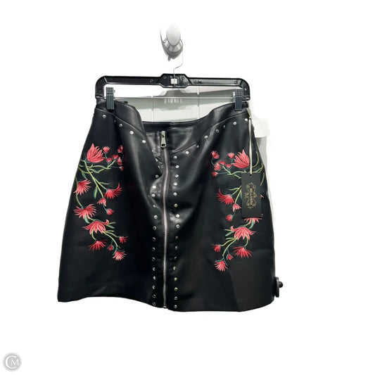 Skirt Midi By Clothes Mentor In Black & Red, Size: Xxl