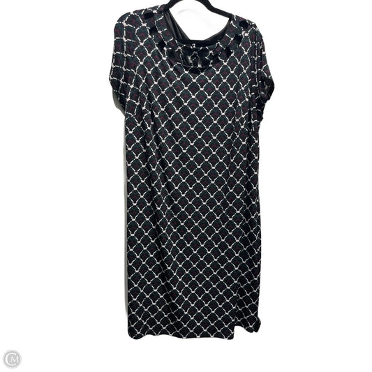 Dress Work By 41 Hawthorn In Black & Purple, Size: 2x