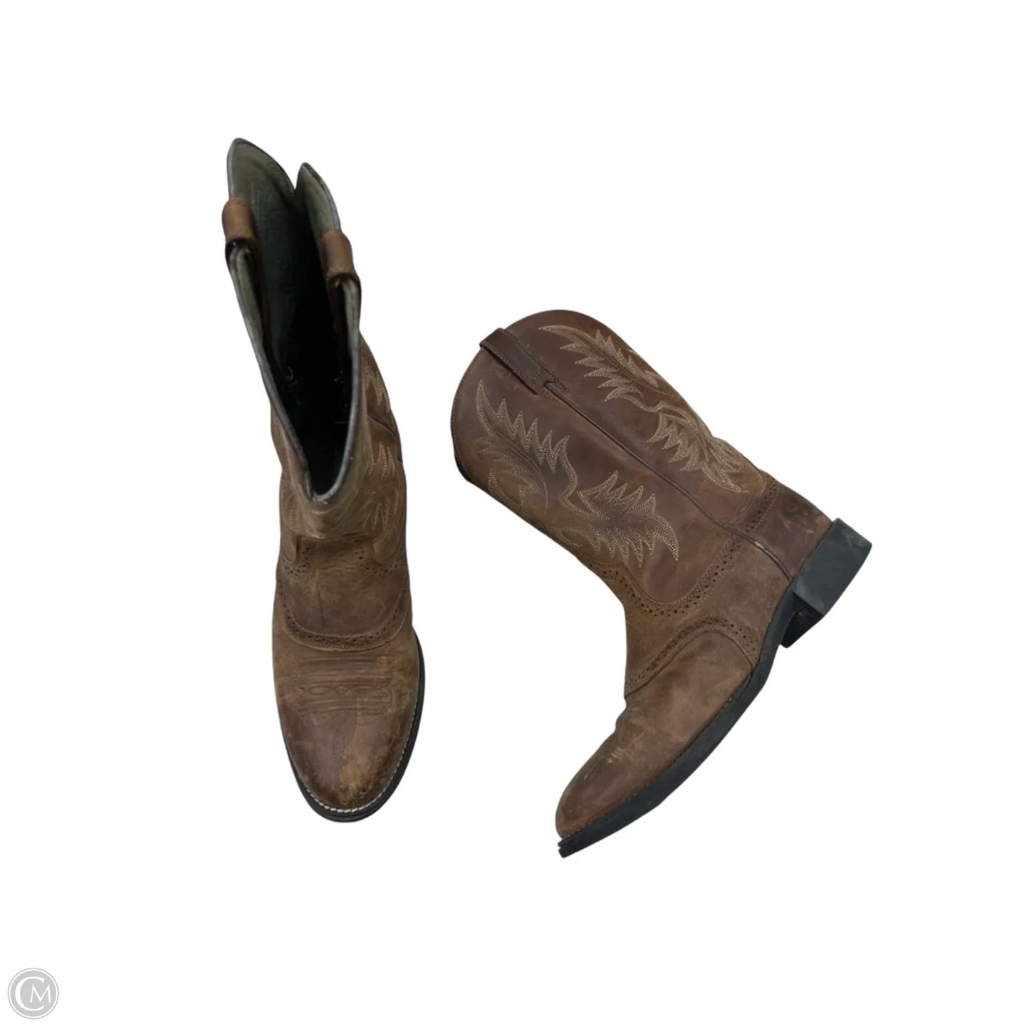 Boots Western By Ariat In Brown, Size: 9.5
