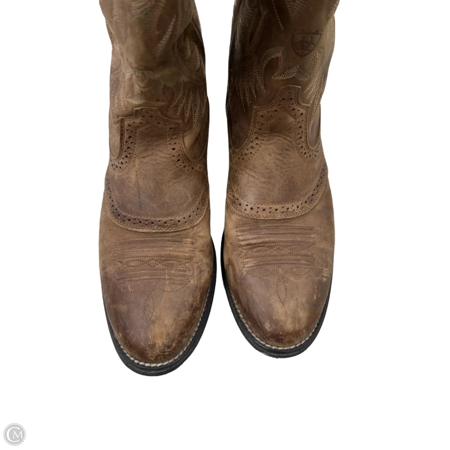 Boots Western By Ariat In Brown, Size: 9.5
