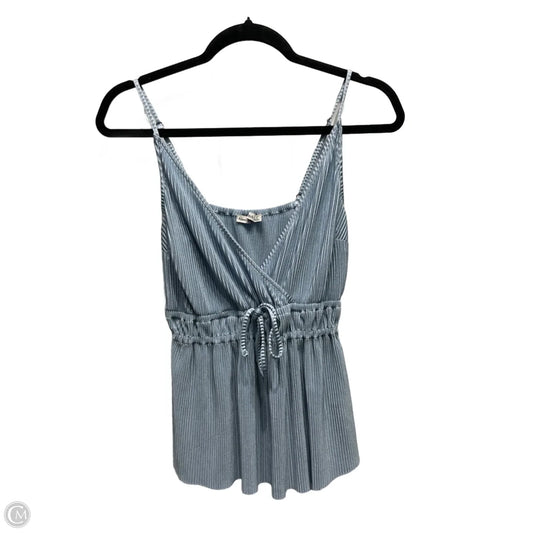 Top Sleeveless By Abercrombie And Fitch In Blue, Size: S