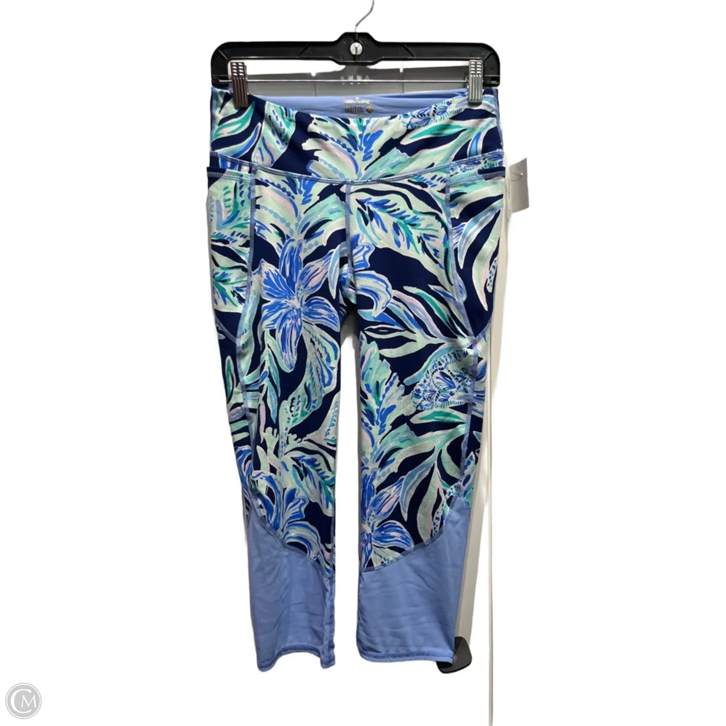 Capris Designer By Lilly Pulitzer In Blue, Size: M