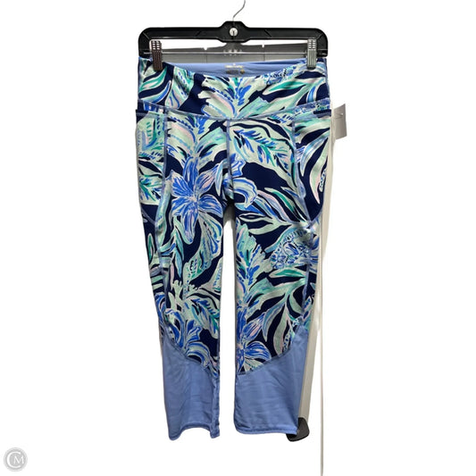 Capris Designer By Lilly Pulitzer In Blue, Size: M