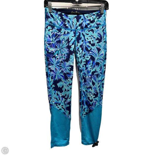 Capris Designer By Lilly Pulitzer In Blue, Size: S
