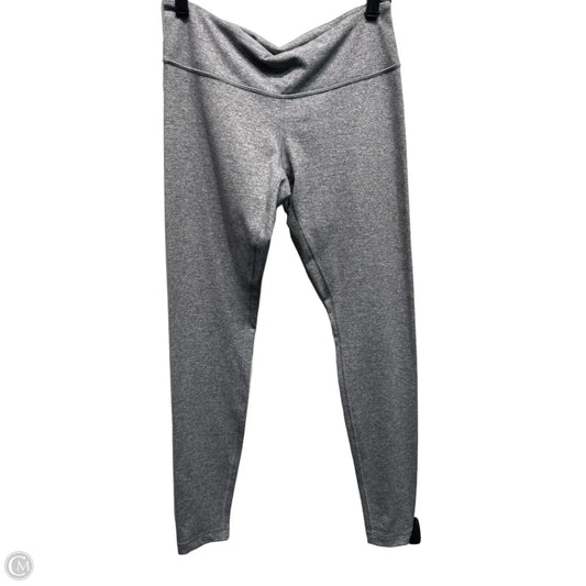 Athletic Leggings By Lululemon In Grey, Size: 10