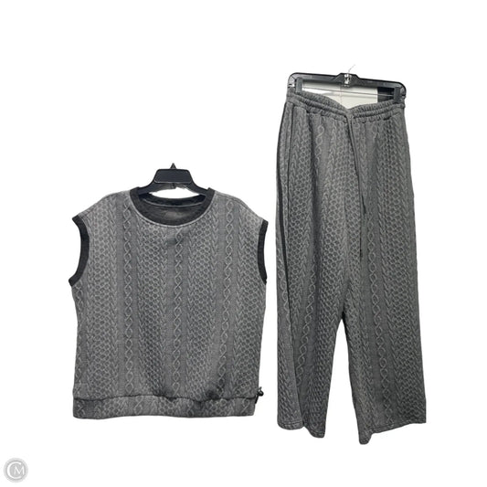 Pants Set 2pc By Amazon Essentials In Grey, Size: L