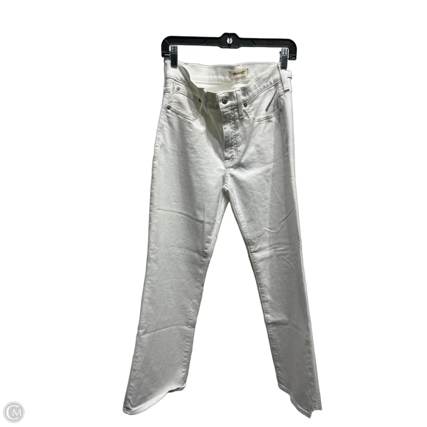Jeans Boot Cut By Madewell In White, Size: 4