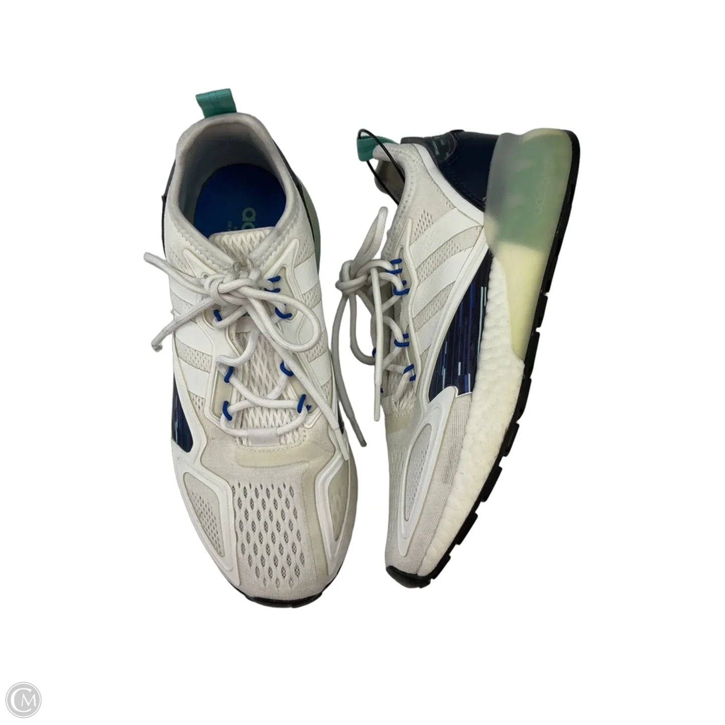 Shoes Athletic By Adidas In Blue & White, Size: 7