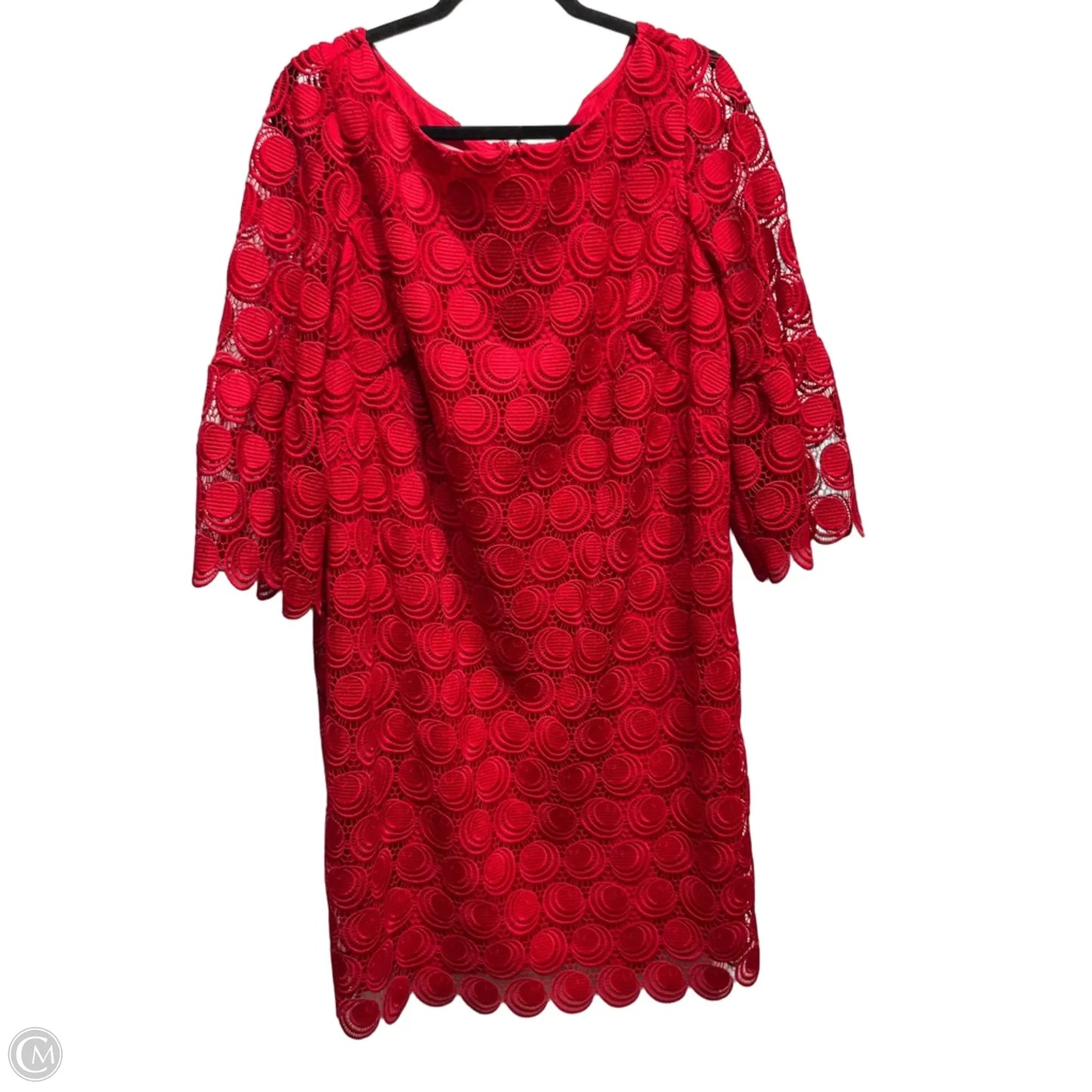 Dress Work By Talbots In Red, Size: 14